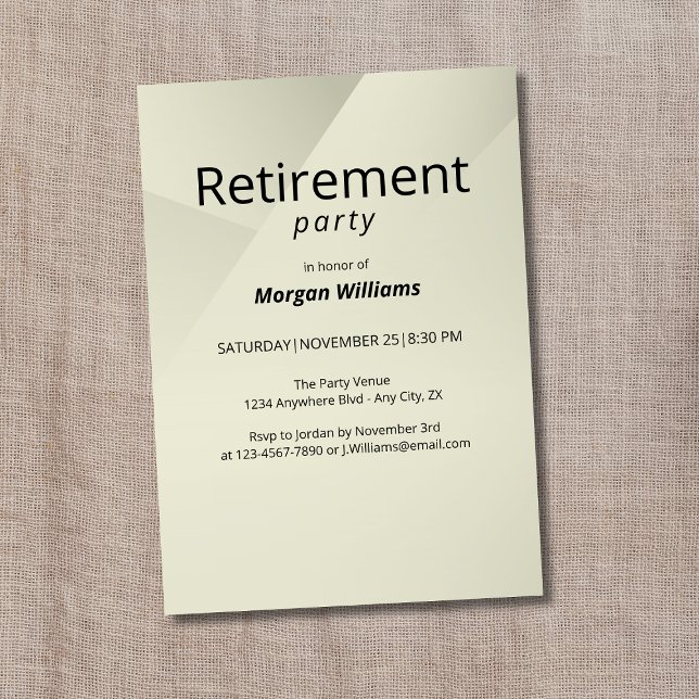 Convites Partido Moderno Mínimo da Reforma Profissional (Criador carregado)