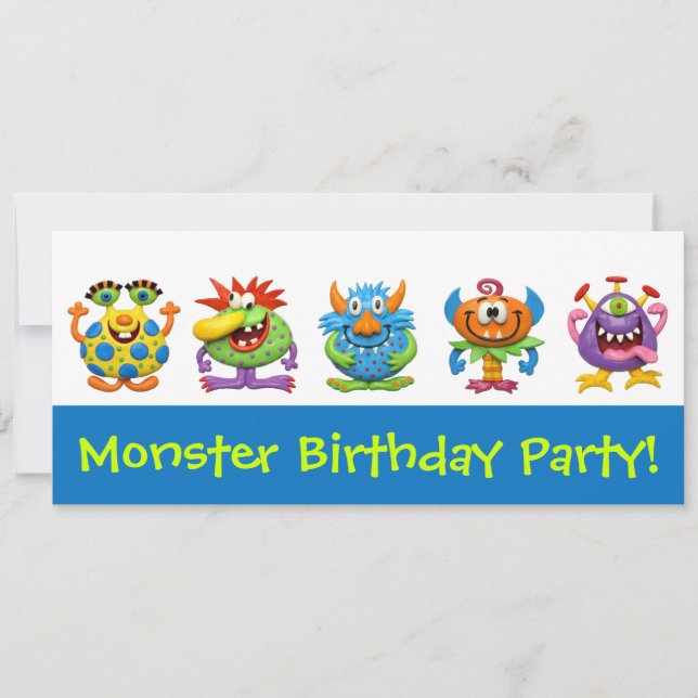 Convites Partido Monster (Frente)