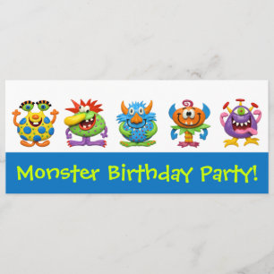 Convites Partido Monster