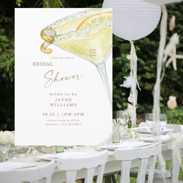 Convites Partido no Chá de panela Limoncello (Criador carregado)