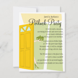Convites Partido Potluck