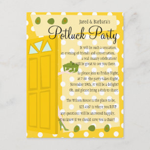 Convites Partido Potluck