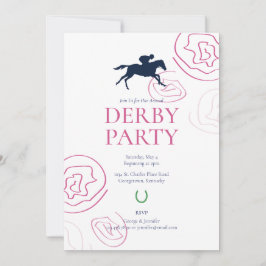 Convites Partido Preppy Derby