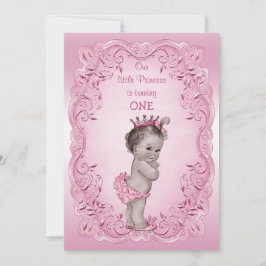 Convites Partido primeiro aniversario da Princesa Rosa Vint