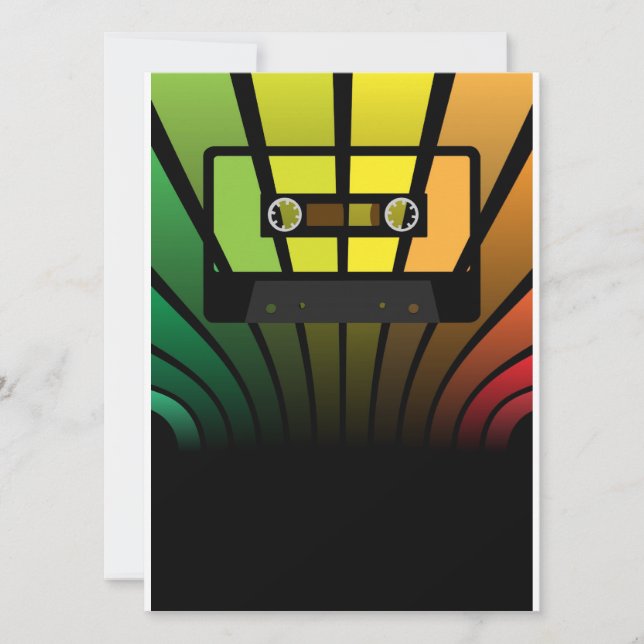 Convites Partido retro (Frente)