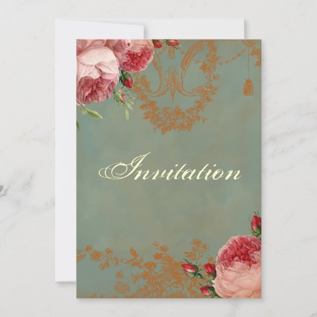 Convites Partido Rosa Blenheim (Frente)