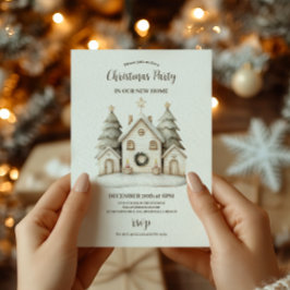 Convites Partido Rustic Neutral de Natal