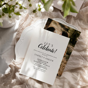 Convites Partido Simples de Comemoração do Vamos de Fotogra