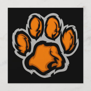 Convites Partido Tigre Paw