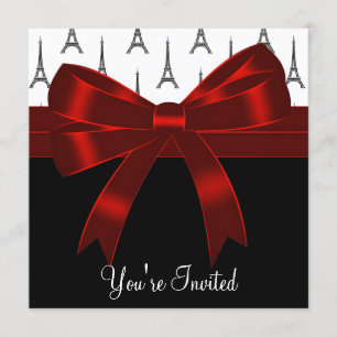 Convites Partido Torre Eiffel de Paris