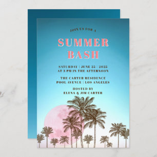 CONVITES PARTIDO TROPICAL SUMMMER BASH