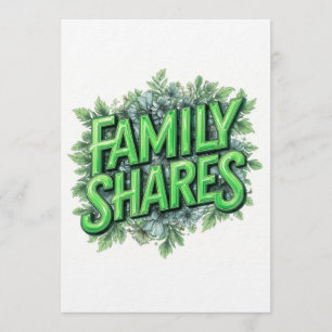 Convites Partilhas Familiares