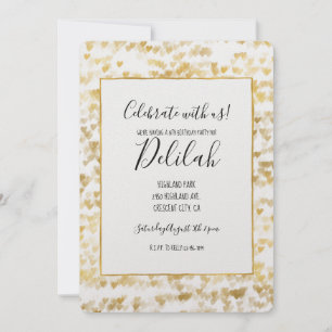 Convites Parto Dourado