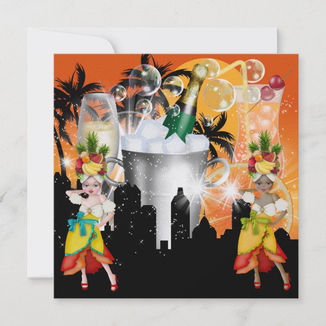 Convites Party in Style Bright Lights - SRF (Frente)