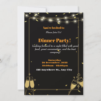 Convites party invitation 