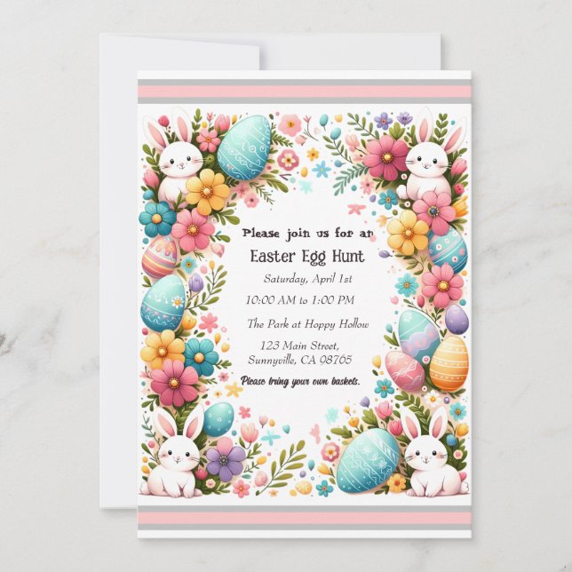 Convites Páscoa (Frente)