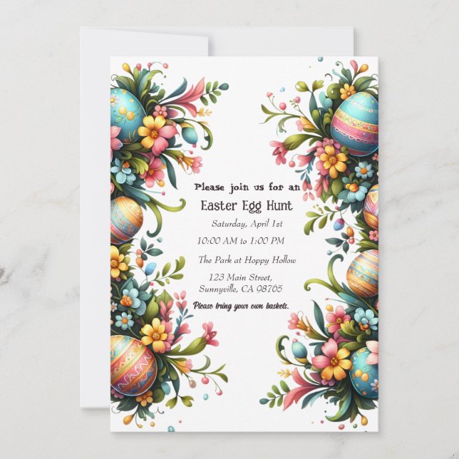 Convites Páscoa (Frente)