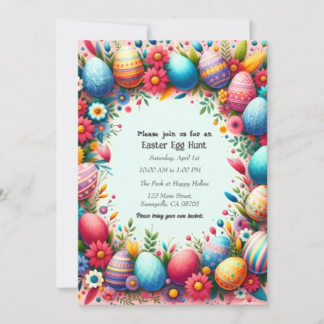 Convites Páscoa (Frente)