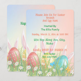 Convites 🐰 Páscoa Artífica Brunch & Ovo Hunt