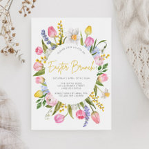 Páscoa Brunch Primavera Floral