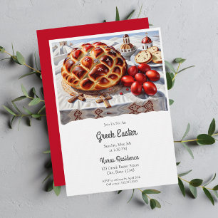 Convites Páscoa Grega Elegante