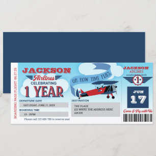 Convites Passagem De Embarque, Bilhete De Avião, Moscas Hor