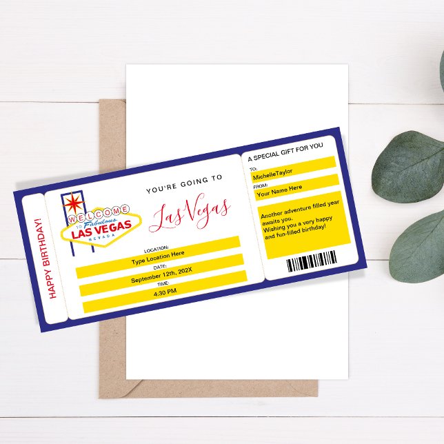 Convites Passagem de Embarque Surpresa Bilhete de Fim de Se (Criador carregado)