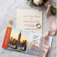 Passagem de Embarque Surpresa Viagem Nova York