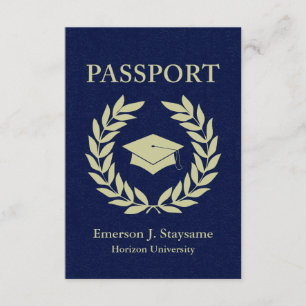 Convites passaporte de licenciatura