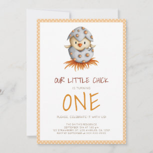 Convites Pássaro Bonito Atacando Primeiro Aniversário