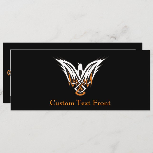 Convites Pássaro Celta (Frente/Verso)