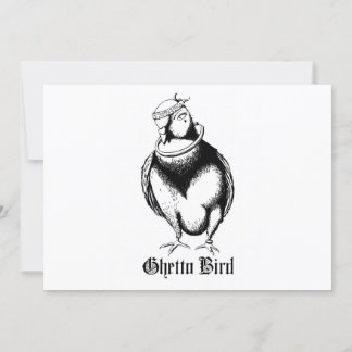 Convites Pássaro do gueto