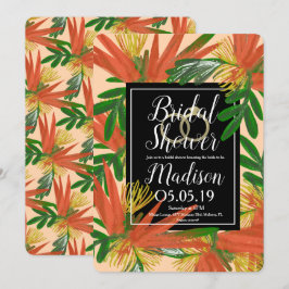 Convites Pássaro sofisticado de Paraíso Trópico