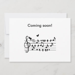 Convites pássaros do amor, esperando personalizáveis