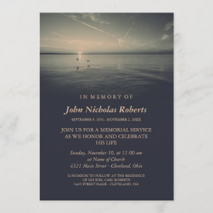 Convites Pássaros pela cerimonia comemorativa do carvão