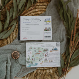 Convites Passe de Embarque | Fim de semana na Espanha