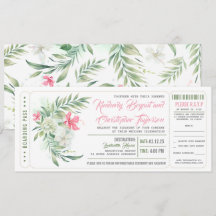 Passe de Embarque | Praia Floral | Bilhete de Casa