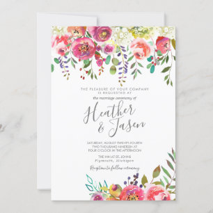 Convites Pastel Blooms Fantasy Casamento Floral