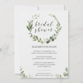Convites Pastel Bouquet Bridal Shower Invitation Floral