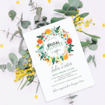 Pastel Dahlia Wildflower Wreath Chá de panela