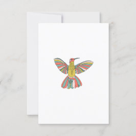 Convites Pastel Hummingbird