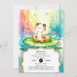 Convites Pastel Joyful Sapo Birthday