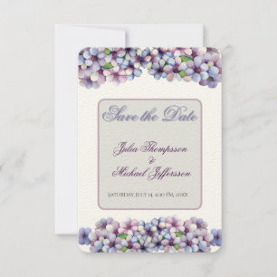 Convites Pastel Lilac Romântico e Poético