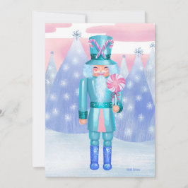 Convites Pastel Nutcracker Candy King DIY Vazio