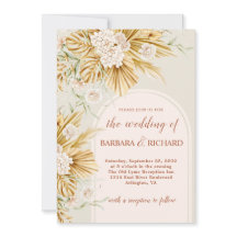 Pastel Suave Flores Pampas Grass Boho Casamento