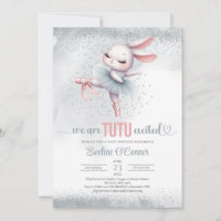 Pata chica e tutu cor-de-rosa vestido cony baileri