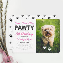Pata Preta Imprime Foto Pet Pawty Personalizada
