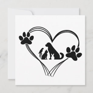 Convites Patas de Love Pets 