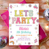 Patch Letra Varsity Fashion Preppy Teen Birthday