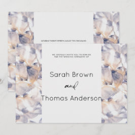 CONVITES PATELAS BRANCAS E AZUIS FLORAL ELEGANTE CASAMENTO 